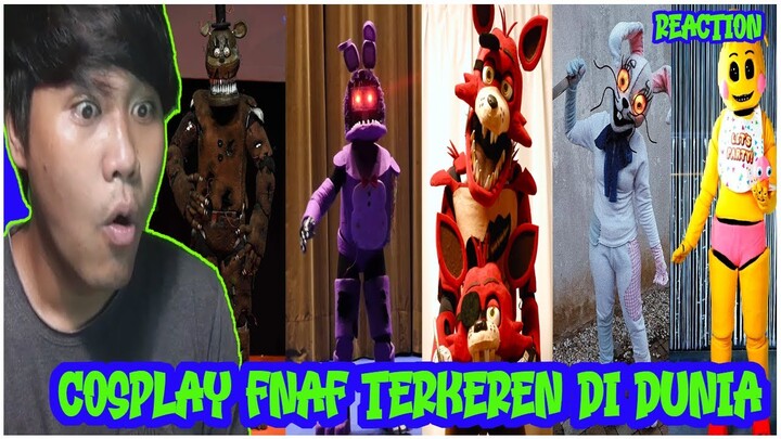 INI DIA COSPLAY FNAF ANIMATRONIK PALING KEREN DI DUNIA YANG HARUS KALIAN LIHAT | REACTION COSPLAY