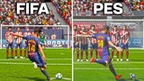 Tendangan Bebas Philippe Coutinho | FIFA vs PES (2011-2022)