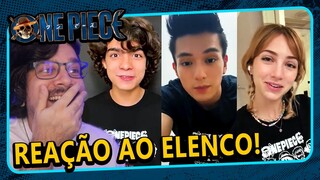 O ELENCO DO LIVE ACTION DE ONE PIECE (One Piece Netflix | React)