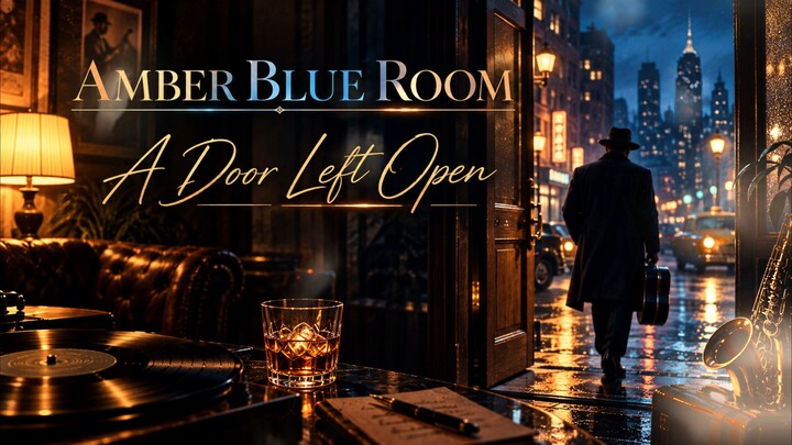 A Door Left Open | Heartbreak Vintage Soul Blues | AMBER BLUE ROOM | New Song