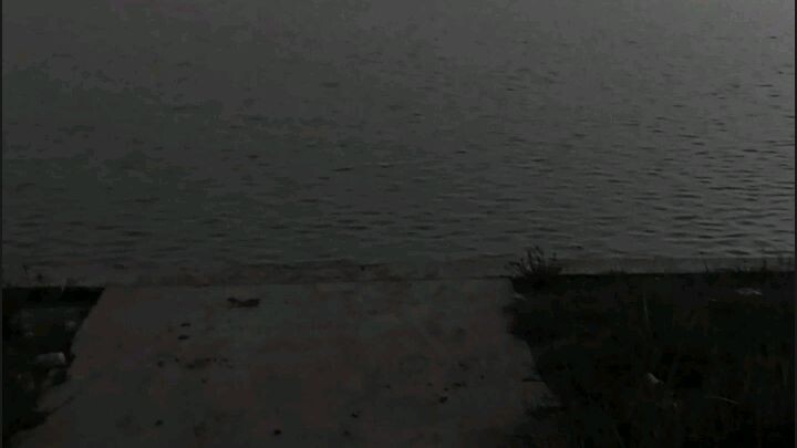 pemandangan yang di magrib hari