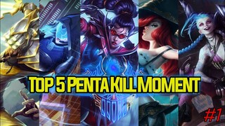 Top 5 Penta Kill | LoL Wild Rift Episode 1