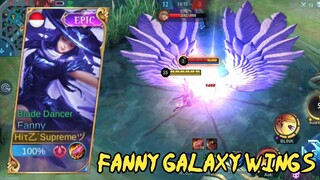 FANNY GALAXY WINGS EPIC SKIN SCRIPT NO PASSWORD - MOBILE LEGENDS