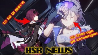 Kafka E0 buff di 1.2 dan Silver Wolf masuk Tier S+ DMG ngalahin Seele! HSR News | Honkai Star Rail