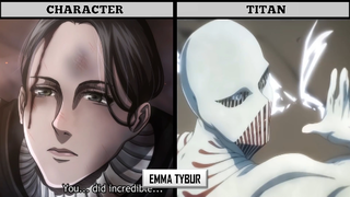 jika karakter AOT menjadi Titan❗❗❗