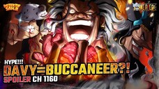 ODA GILA!!! SPOILER ONE PIECE 1160?! DAVY = BUCCANEER?! MISTERI DARAH MONSTER TEACH TERJAWAB!!!