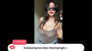 Kebayang kau tidur di samping ku