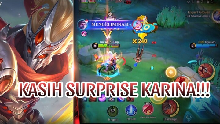 KASIH SURPRISE KARINA!!!