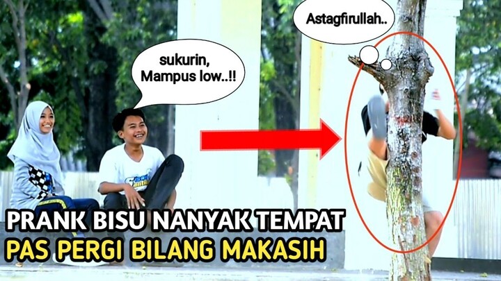 PRANK BISU NANYAK ALAMAT PAS PERGI BILANG MAKASIH part3 Auto NGAKAK hahaha || anang icikiwir