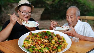 Countryside Recipe | Fried Chicken with Sichuan Peppers (Huajiao)