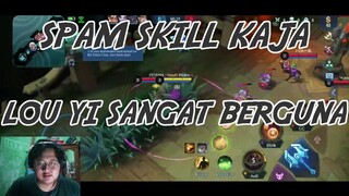 TIDAK SIA SIA SPAM SKILL SETRUM KAJA LOU YI DAPET KILL