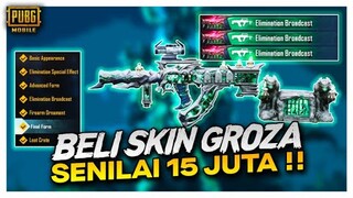 AKHIRNYA UPGRADE SKIN GROZA RAJA NERAKA RIVER STYX SENILAI RP 15.000.000 !!  - PUBG MOBILE