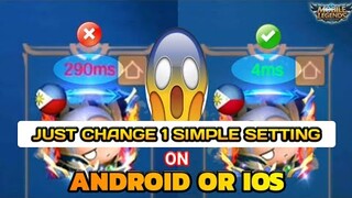 Change 1 setting Low Ping kana!•Android & IOS support•TechniquePH