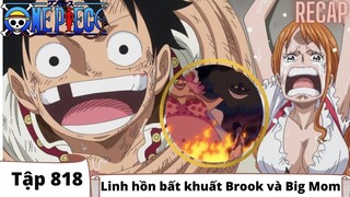 One Piece Tập 818 | Linh hồn bất khuất Brook và Big Mom | Đảo Hải Tặc Tóm Tắt Anime