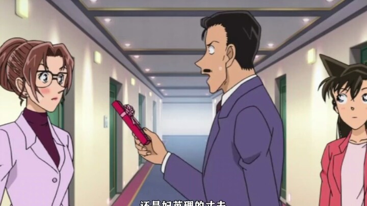 This is the true strength of Kogoro! When Conan is seriously reasoning, he says it is amazing, and h