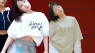 مقارنة بين غرفتي تدريب "Run For Roses" لـ Oh Hae-yeon من HAEWON