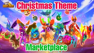 My Defipet Marketplace and Christmas Theme Update | Play to Earn NFT Game | BSC (Tagalog)