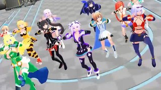 【ｍｍd ネプテューヌ】守護女神＆女神候補で月見夜ラビット