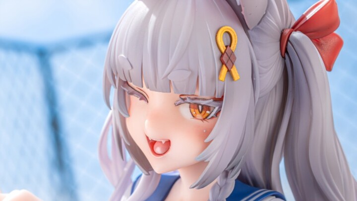 [Ainav&Aca21] Lukisan asli Asagi tampilan model sosok Azur Lane Asagi