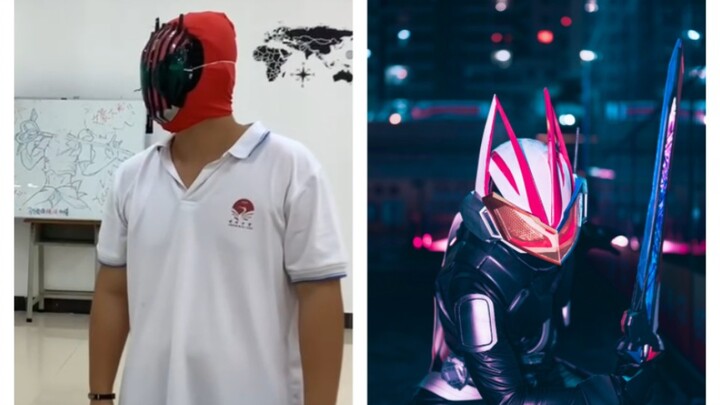 Chàng trai trẻ này đã giảm hơn 50 cân chỉ để trở thành Kamen Rider...