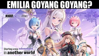 Widih Akhinya Nikke COLAB Lagi! dan sekarang dengan Re: Zero, I love Emilia 😍