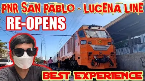 PNR SAN PABLO TO LUCENA LINE RE-OPENS