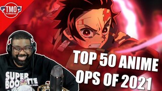 A List of Bangers! | Kuma's Top 50 Anime Openings of 2021 Reaction