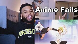 Anime Hilarious Fails Compilation | Reaction