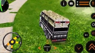 Lái xe tải địa hình và vận chuyển gỗ trong Axor Truck Simulator - Game Android