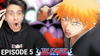 ICHIGO IS SCARY! BLEACH EPISODE 5 REACTION