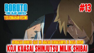 [RESMI] LATIHAN BORUTO LINTASI WAKTU❗KOJI KUASAI SHINJUTSU SHIBAI❗BORUTO TWO BLUE VORTEX CHAPTER 13❗