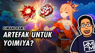 Guide Genshin Impact Artefak untuk Yoimiya Build!