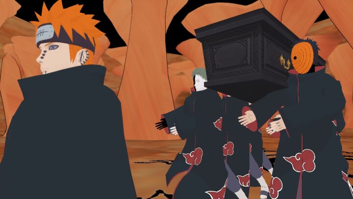 Kombinasi skill terkuat Akatsuki "Black Coffin Carrying"