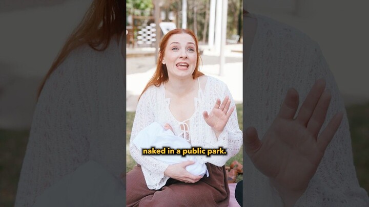 I ran into a flasher in the park!