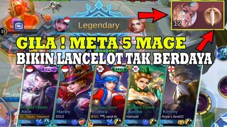 MABAR BARENG SUBSCRIBER FULL MAGE !! LANCELOT DIBIKIN TAK BERKUTIK - MOBILE LEGENDS INDONESIA