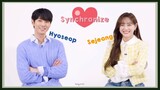 The Synchronization between Ahn Hyoseop and Kim Sejeong. | Business Proposal (사내 맞선)