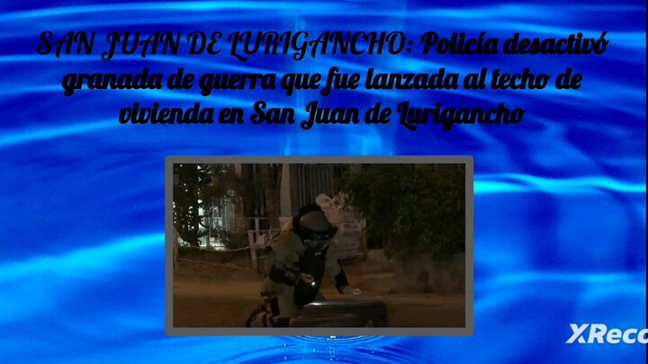 NOTICIA DEL PERÚ: INCIDENTE EN SAN JUAN DE LURIGANCHO (SJL)