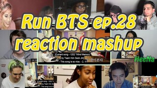 [BTS] Run BTS 달려라 방탄 ep.28｜reaction mashup
