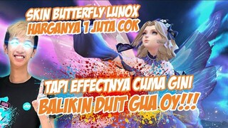 SKIN EPIC LUNOX, HARGANYA 1JT++ SEMUA SKILLNYA JADI KUPU-KUPU DOANG!!