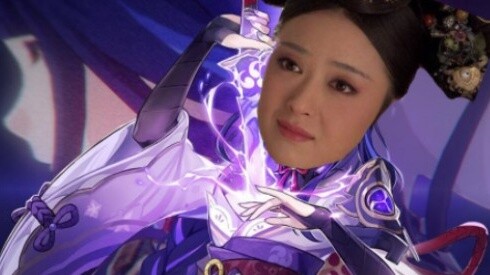 原神角色演示—[雷 电 娘 娘]