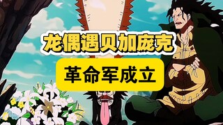 龙偶遇贝加庞克，革命军成立