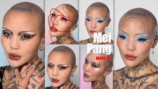 在美妆博主Mei Pang眼中，万物皆可作为化妆工具