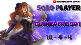 GUINEVERE YOU DON'T STAND A CHANCE AGAINTS HER| BEST BUILD| MOBILE LEGENDS