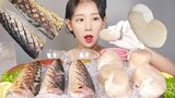 통 입맛이 없어서🤥 통전어회와 통관자회 먹방 GIZZARD SHAD & RAW SCALLOP [eating show]mukbang korean food