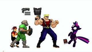 AN Mugen #416: Doomguy, K.F. Thomas, Duke Nukem VS NM Sparkle, Rox H. Clones, Abyss, Omega T. Woods