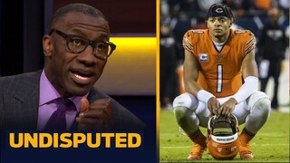 UNDISPUTED - Pathetic!!! Shannon disappointed with Justin Fields after Bears' loss vs. Commanders