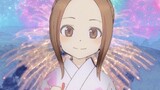 【Fireworks X Takagi-san】The fireworks that took off in the sky, I want to watch it with Nishikata