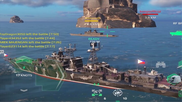 Modern Warships: Demolition Duo Epic Comeback! 2 vs 4