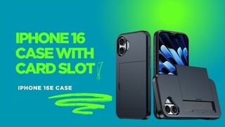 iPhone 16 Case With Card Slot From Campad Electronics