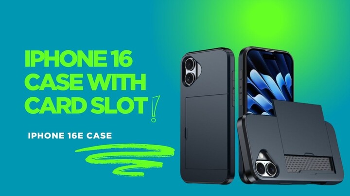 iPhone 16 Case With Card Slot From Campad Electronics
